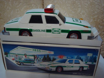 1993 Hess Patrol Car Hess Holiday Toys