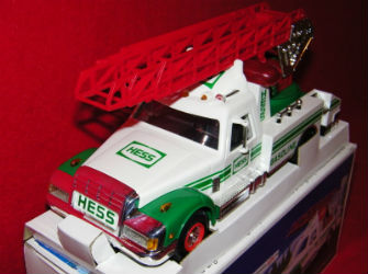 1994 Hess Rescue Truck Hess Holiday Toys