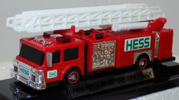 1999 Hess Miniature Fire Truck: The Second Mini The Minis