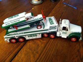 2002 Hess Toy Truck and Airplane Hess Holiday Toys