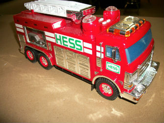 2005 Hess Emergency Truck with Rescue Vehicle Hess Holiday Toys