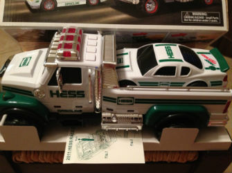 2011 Hess Toy Truck and Race Car Hess Holiday Toys
