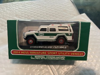 2014 Hess Mini Sport Utility Vehicle: The 40th Anniversary Replica The Minis