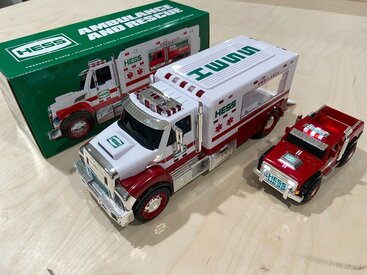 2020 Hess Ambulance and Rescue Hess Holiday Toys
