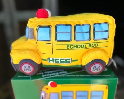 2024 My Plush Hess Truck School Bus Plush Toys