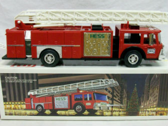 1986 1986 Hess Fire Truck Bank