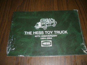 2004 2004 40th Anniversary Hess Toy Truck Collectible Book