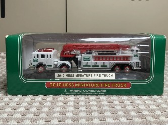 2010 2010 Hess Miniature Fire Truck